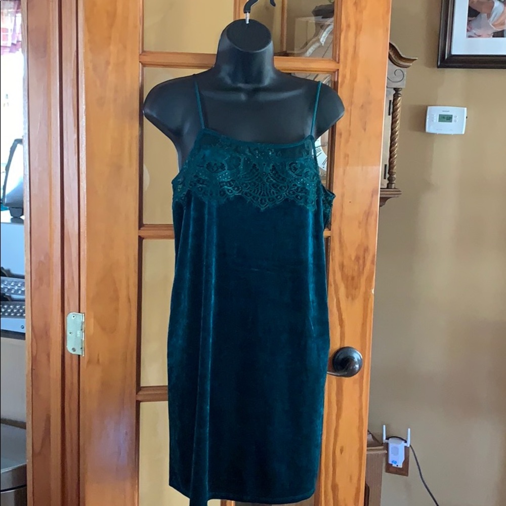 Little velvet dress